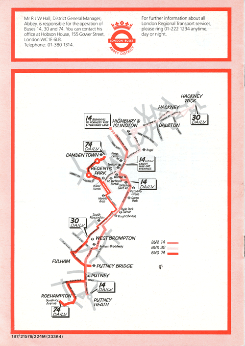 February 1987 diagram